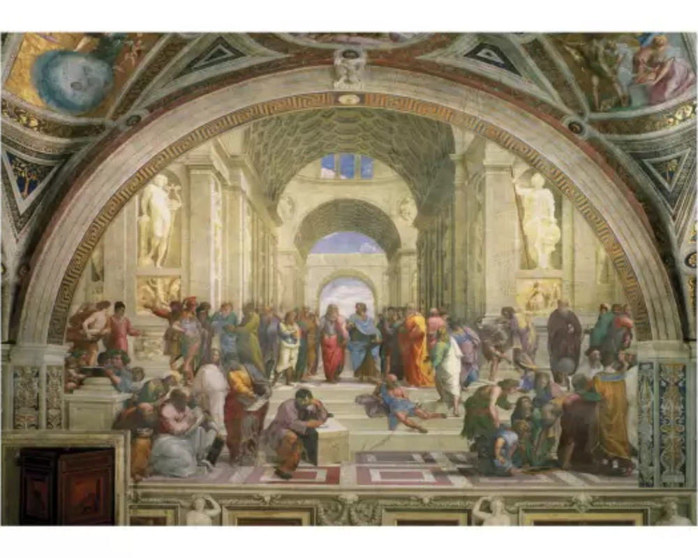 Escuela de Atenas: Rompecabezas de 3000 piezas. Anatolian