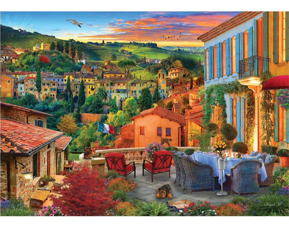 La Toscana: Rompecabezas de 3000 piezas. Anatolian