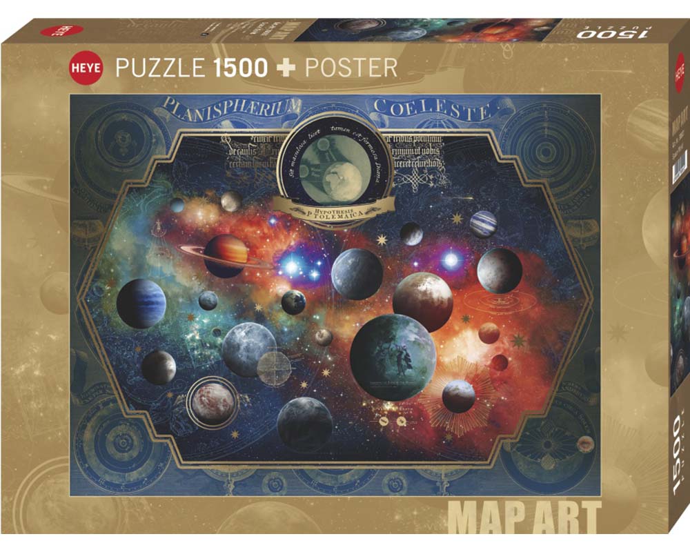 André Sánchez: El Espacio Rompecabezas 1500 Piezas Heye