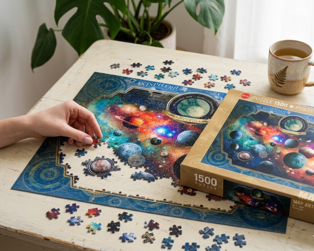 André Sánchez: El Espacio Rompecabezas 1500 Piezas Heye