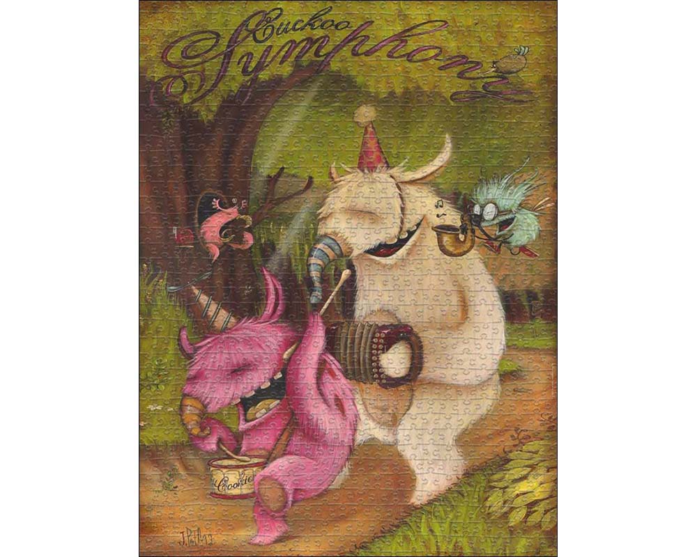 Zozoville Sinfonía Cucú Rompecabezas 1500 Piezas Heye