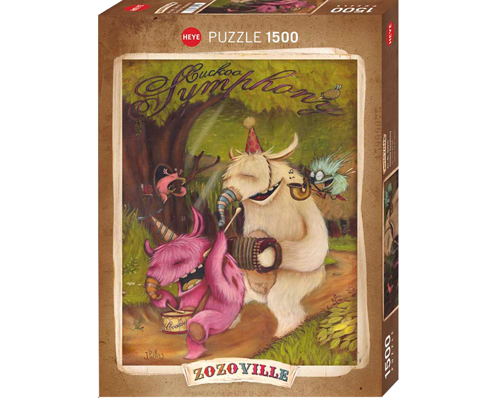 Zozoville Sinfonía Cucú Rompecabezas 1500 Piezas Heye