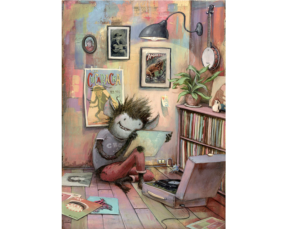 Zozoville - Monstruo de Vinilo: Rompecabezas 1000 piezas Heye