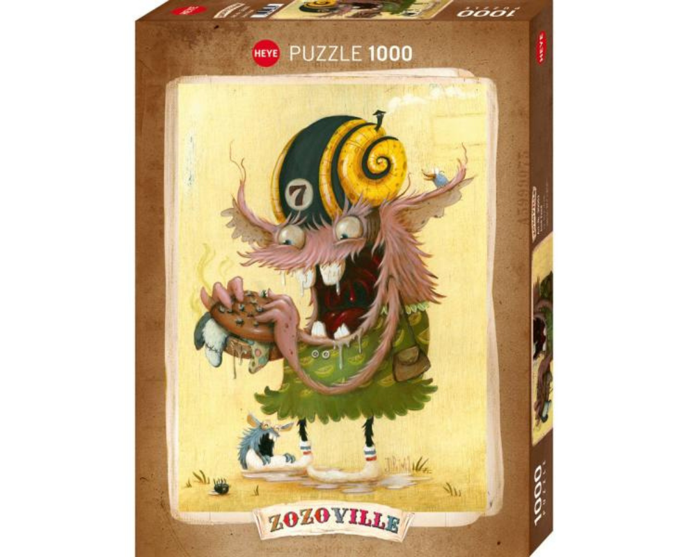 Zozoville Comida Chatarra: Rompecabezas 1000 piezas Heye