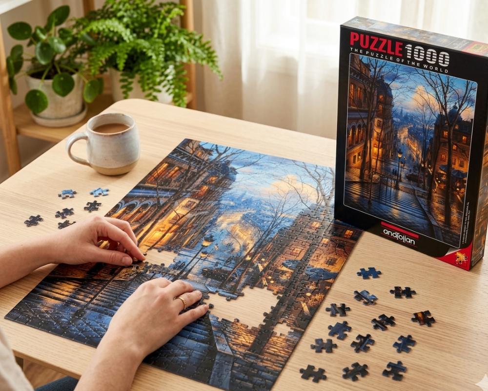 Montmartre, París: Rompecabezas 1000 Piezas Anatolian