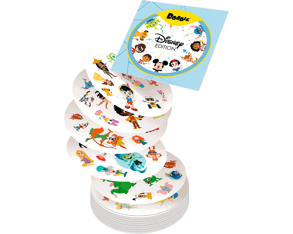 Dobble Disney Juego de Mesa en Español. Asmodee
