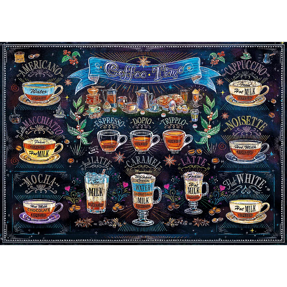 Café Rompecabezas 500 Piezas Trefl