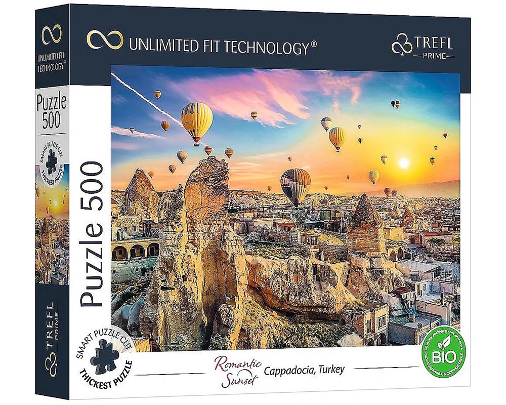 Atardecer en Capadocia, Turquía Rompecabezas Unlimited Fit 500 Piezas Trefl
