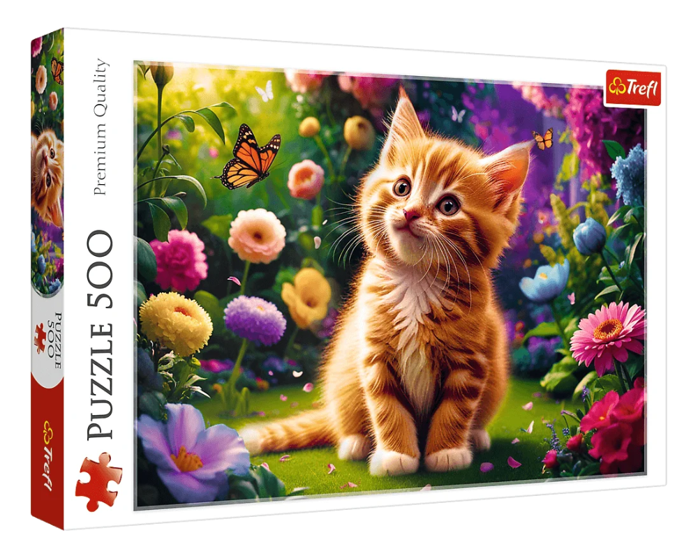 Gatito Lindo: Rompecabezas de 500 Piezas Trefl