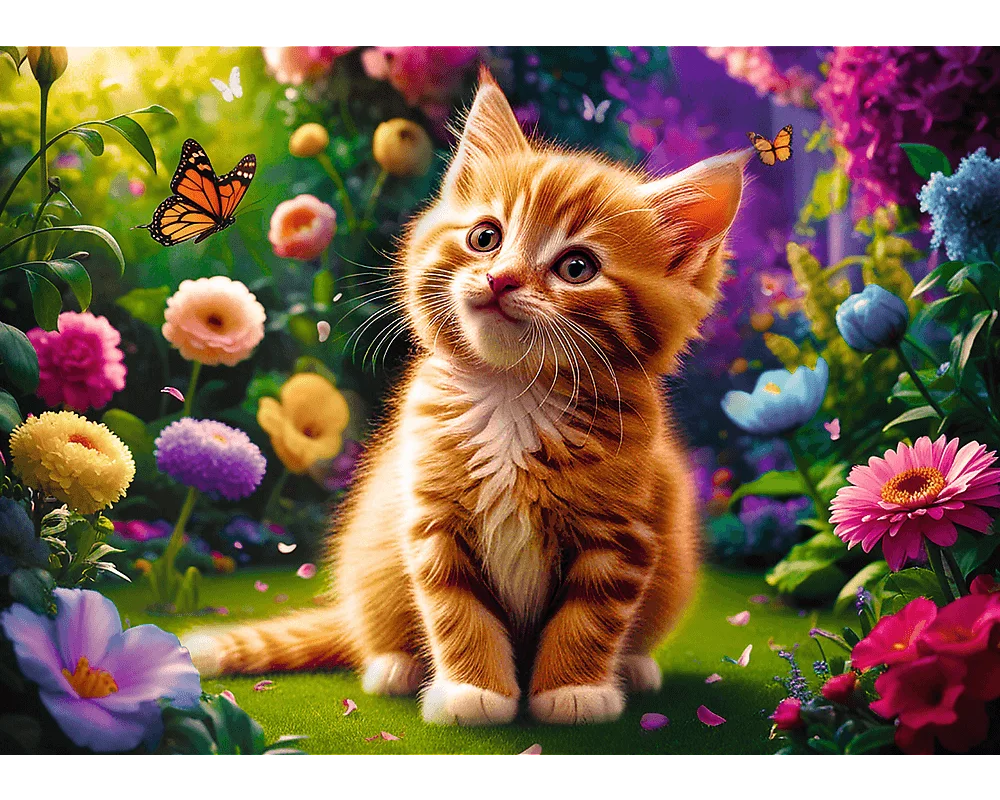 Gatito Lindo: Rompecabezas de 500 Piezas Trefl