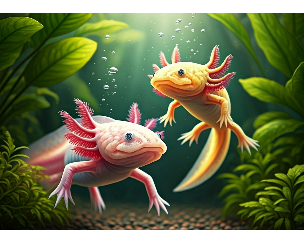 Viva México, Ajolotes: Rompecabezas de 1000 piezas. Anatolian