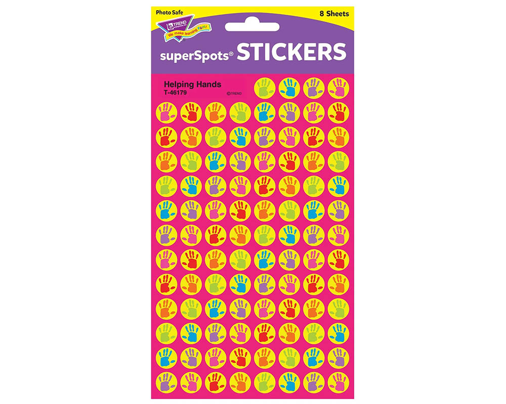 Calcomanías Super Shapes Huellas Manitas Trend