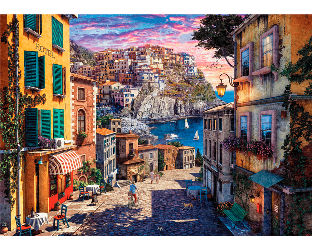 Dominic Davison - Costa Italiana: Rompecabezas 3000 piezas Anatolian