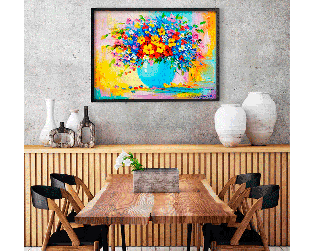 Ramo de Flores: Rompecabezas 1000 Piezas Enjoy Puzzle