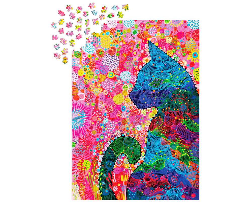 Gato Vagabundo: Rompecabezas 1000 Piezas Enjoy Puzzle