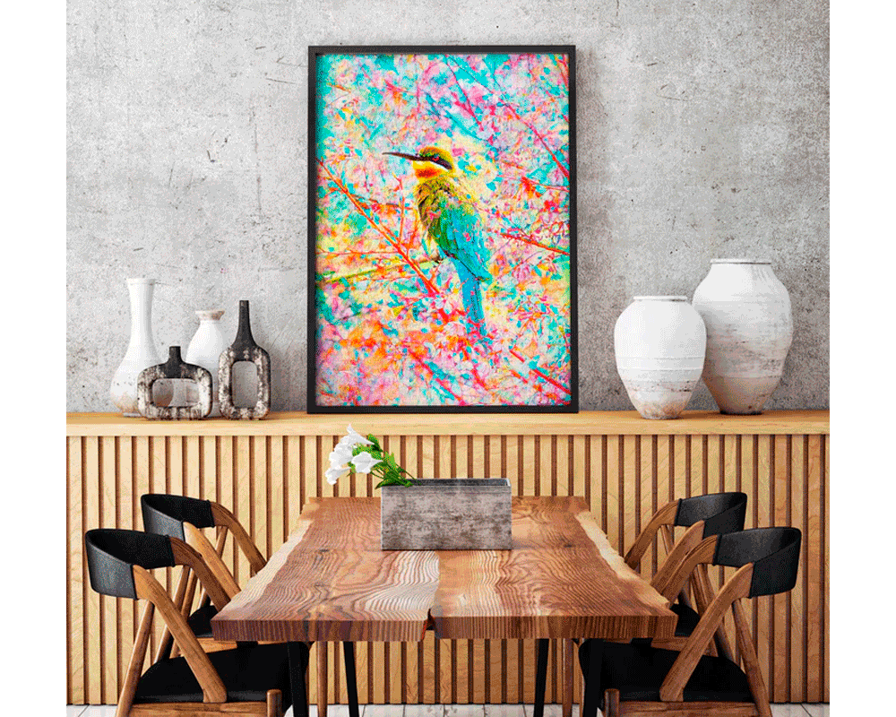 Pájaro Feliz: Rompecabezas 1000 Piezas Enjoy Puzzle