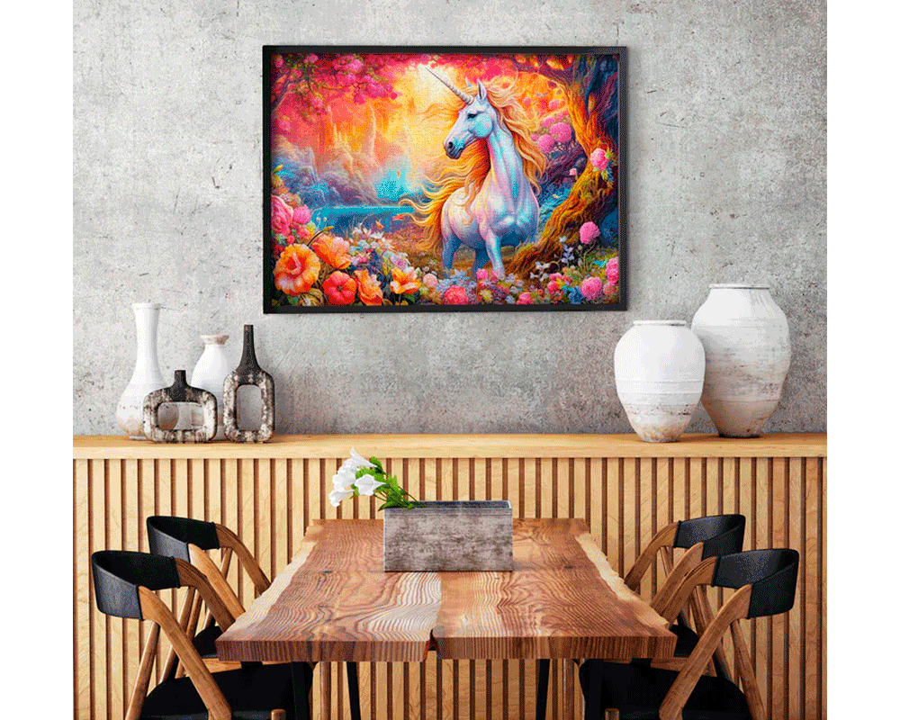 Unicornio Encantado: Rompecabezas 1000 Piezas Enjoy Puzzle