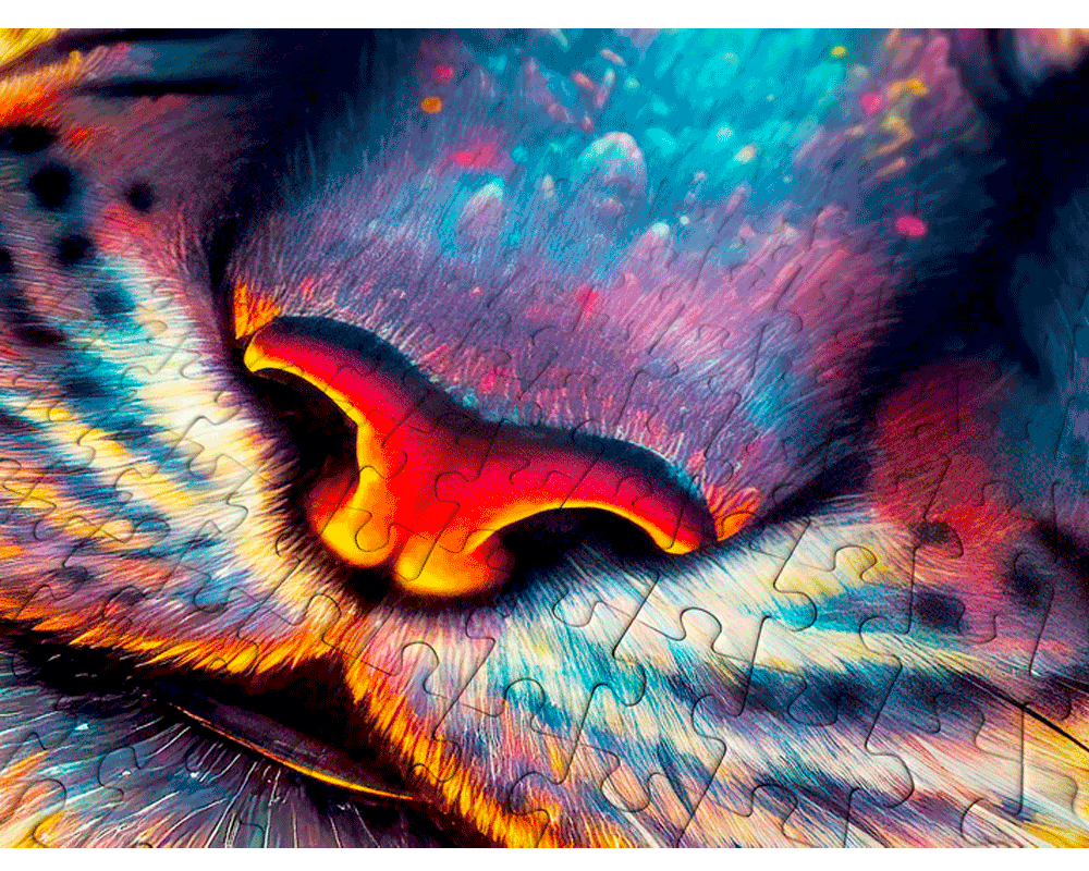 Resiliencia de Tigre: Rompecabezas 1000 Piezas Enjoy Puzzle