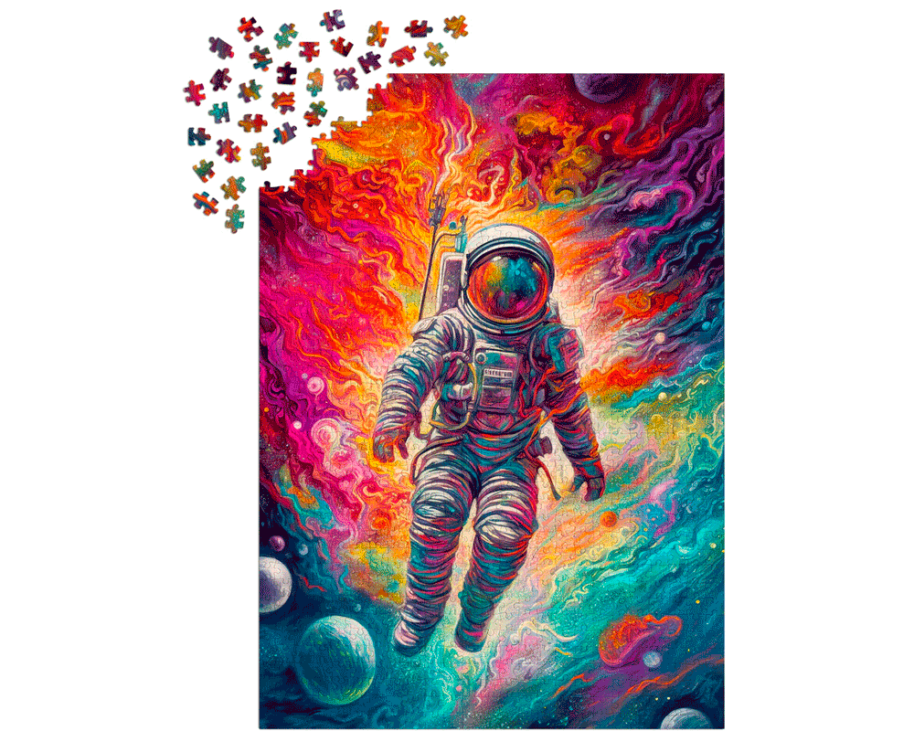 Gravedad Cero: Rompecabezas 1000 Piezas Enjoy Puzzle