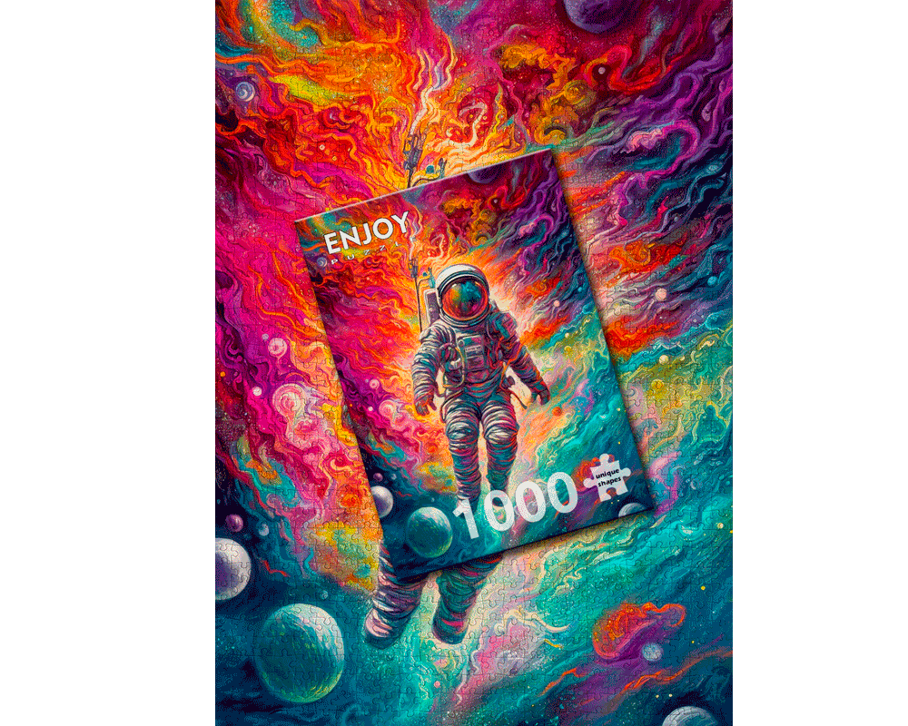 Gravedad Cero: Rompecabezas 1000 Piezas Enjoy Puzzle