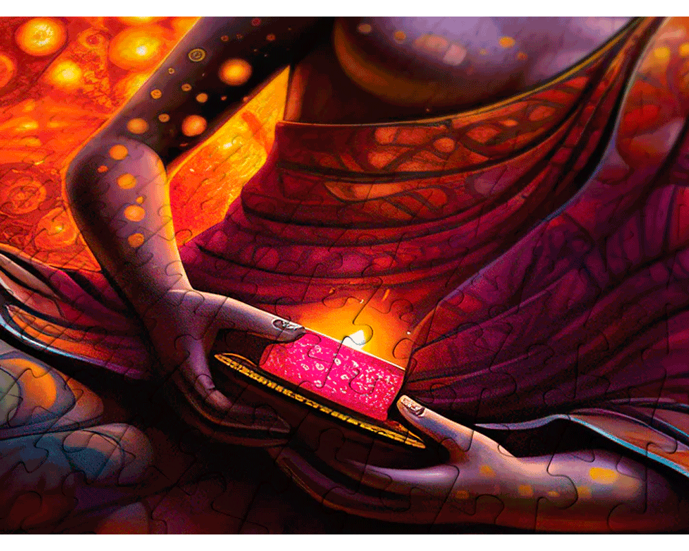 Buda - Paz Interior: Rompecabezas 1000 Piezas Enjoy Puzzle