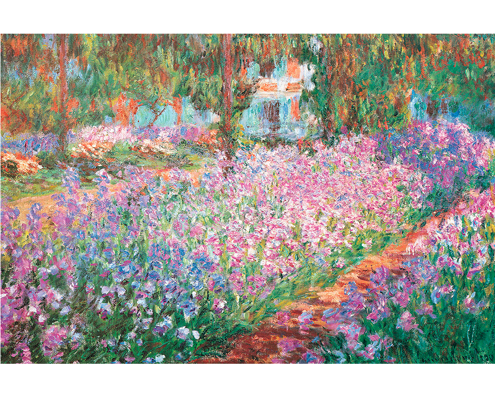 El jardín de Monet: Rompecabezas de Arte 1000 Piezas Eurographics