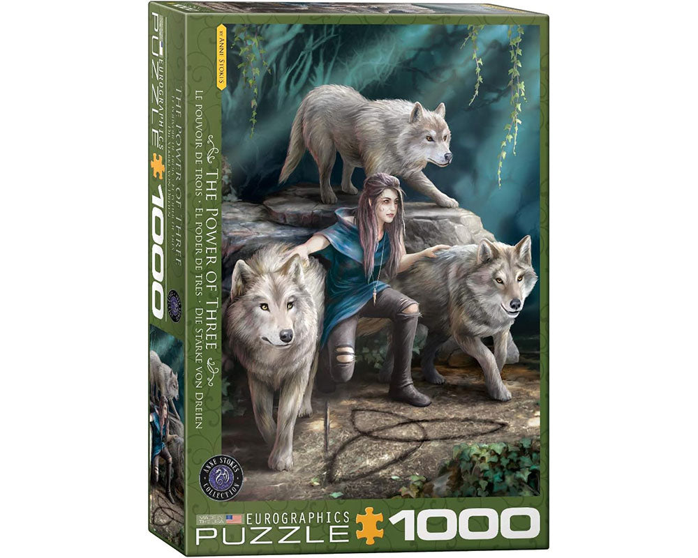 Anne Stokes El Poder de los Tres Rompecabezas 1000 Piezas Eurographics