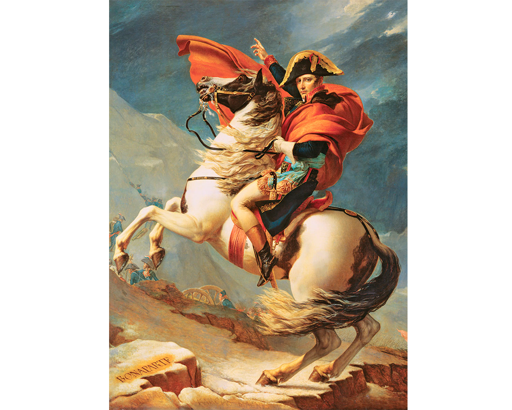 Napoleón Cruzando Los Alpes: Rompecabezas de Arte 1000 Piezas Eurographics