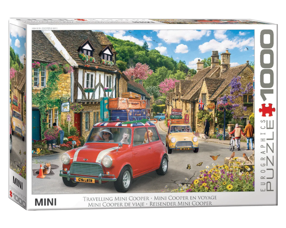 Mini Cooper Rompecabezas 1000 Piezas Eurographics