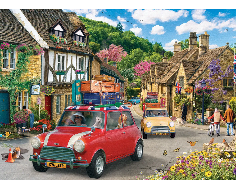 Mini Cooper Rompecabezas 1000 Piezas Eurographics