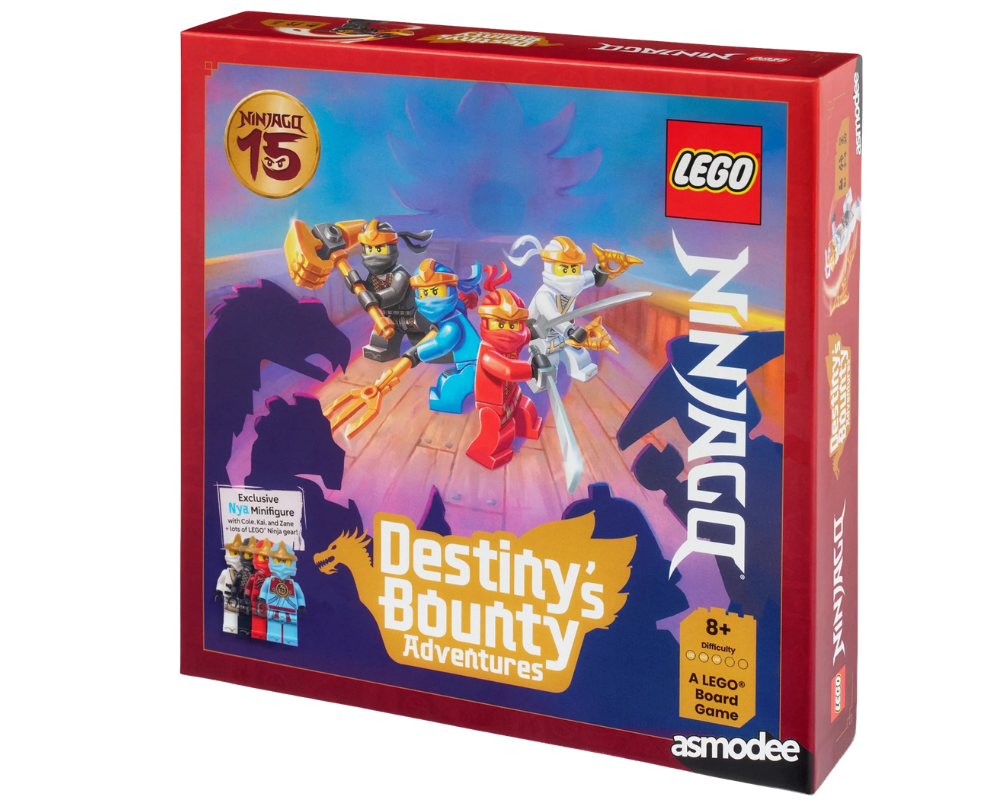 NINJAGO® Destiny’s Bounty Adventures. Juego de Mesa en ESPAÑOL. ASMODEE