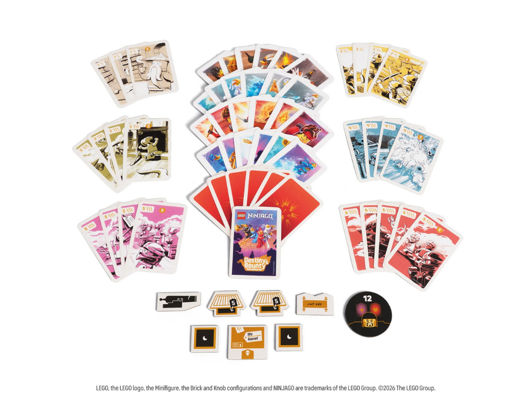 NINJAGO® Destiny’s Bounty Adventures. Juego de Mesa en ESPAÑOL. ASMODEE