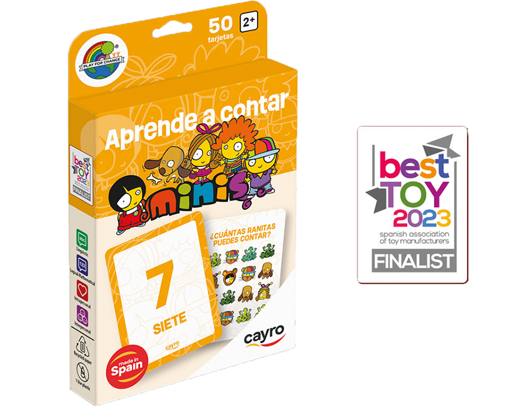 Aprende a contar: Juego de Tarjetas Cayro