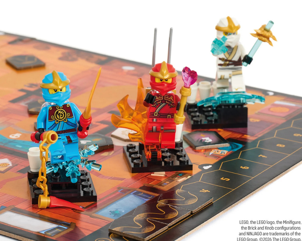 NINJAGO® Destiny’s Bounty Adventures. Juego de Mesa en ESPAÑOL. ASMODEE