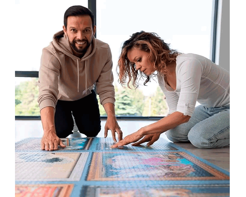 Collage de Ciudades: Rompecabezas Unlimited Fit 13500 Piezas Trefl