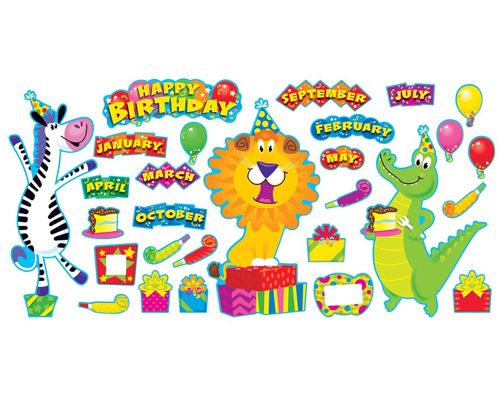 Láminas de Feliz Cumpleaños Animalitos Trend