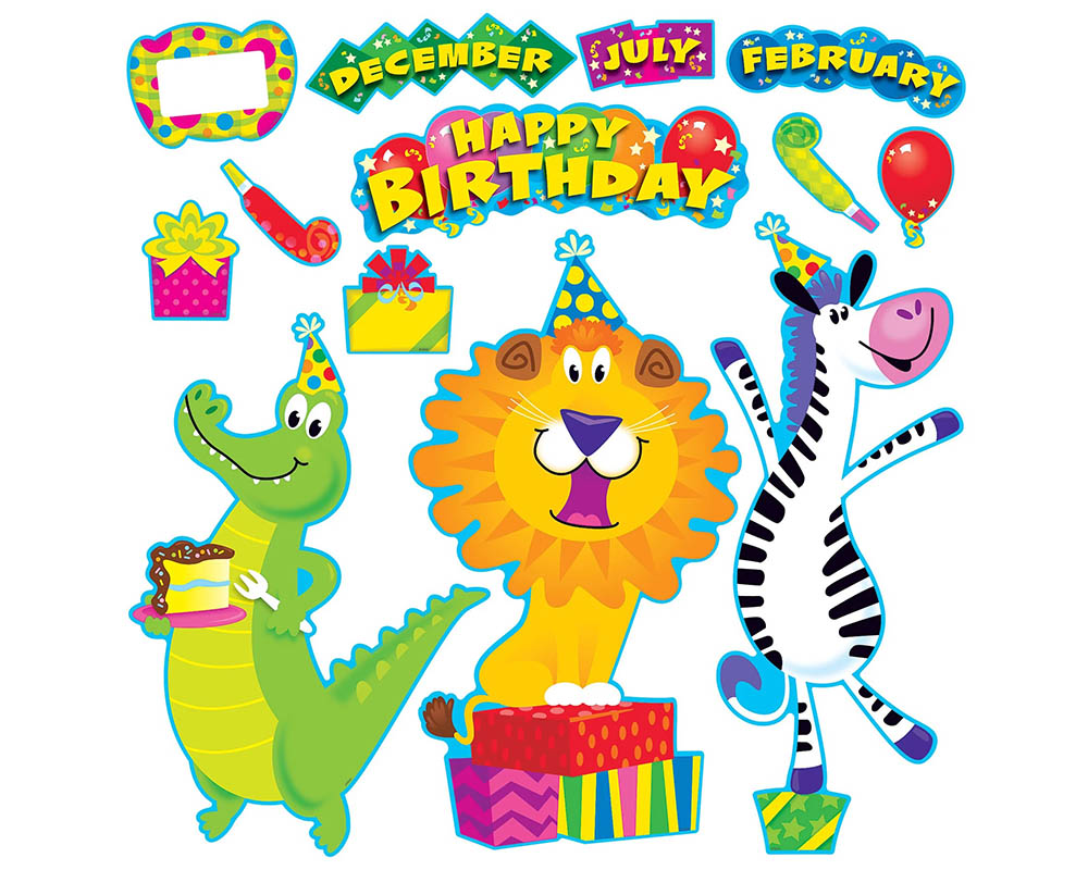 Láminas de Feliz Cumpleaños Animalitos Trend