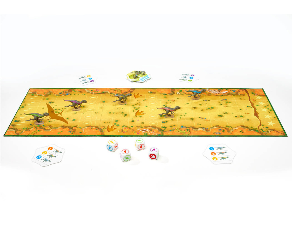 Raptor Race: Juego de Mesa. Marca FlexIQ