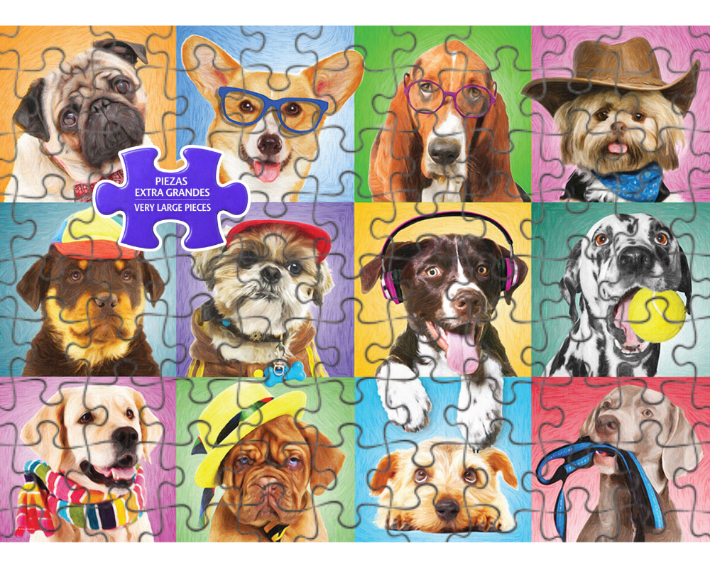 Perros Rompecabezas 300 Piezas XL Eurographics