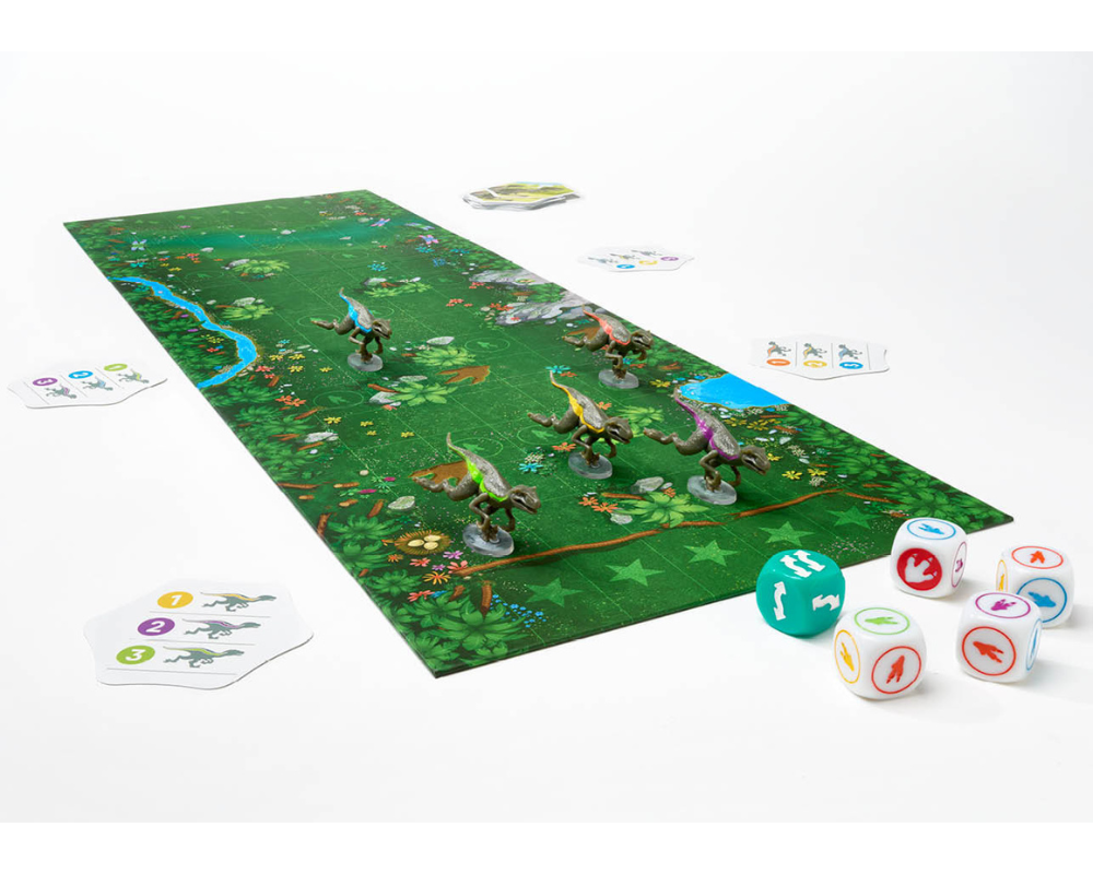 Raptor Race: Juego de Mesa. Marca FlexIQ