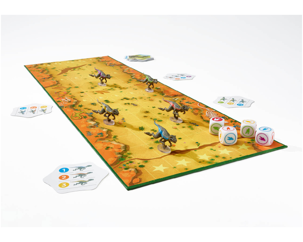 Raptor Race: Juego de Mesa. Marca FlexIQ