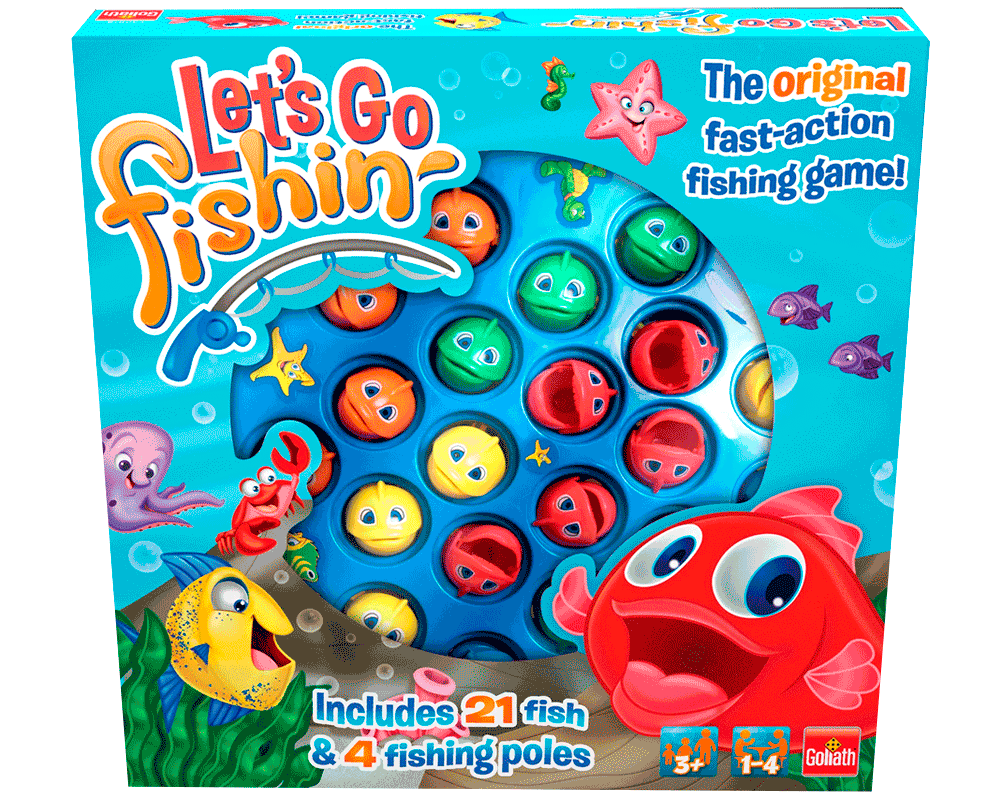 ¡Vamos a Pescar! Juego de Mesa Goliath Games