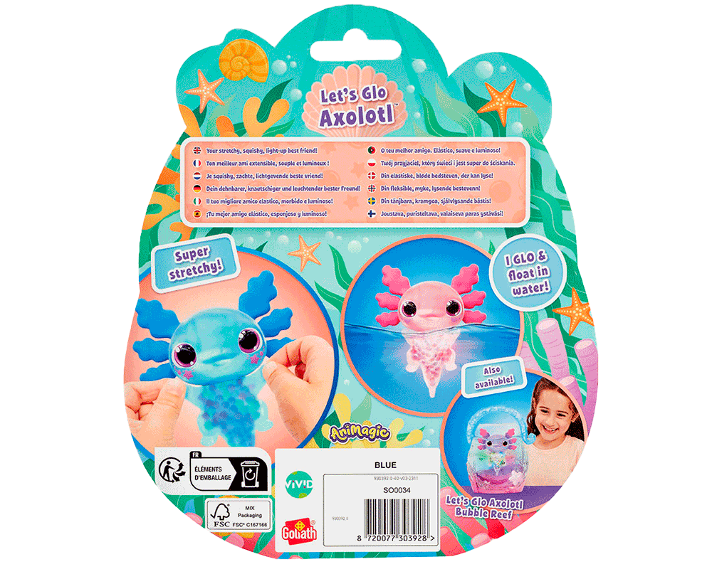 Axolotl Azul Animagic Goliath Games