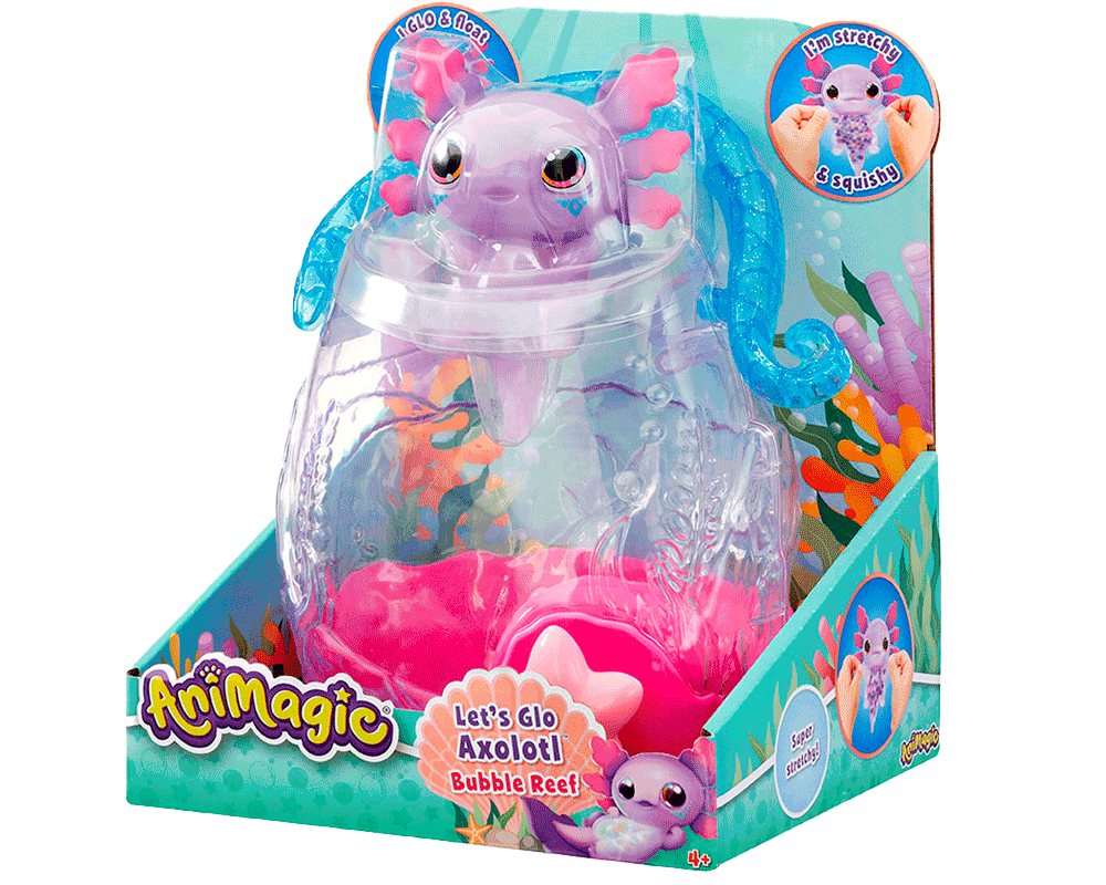 Axolotl Playset con Acuario Animagic Goliath Games