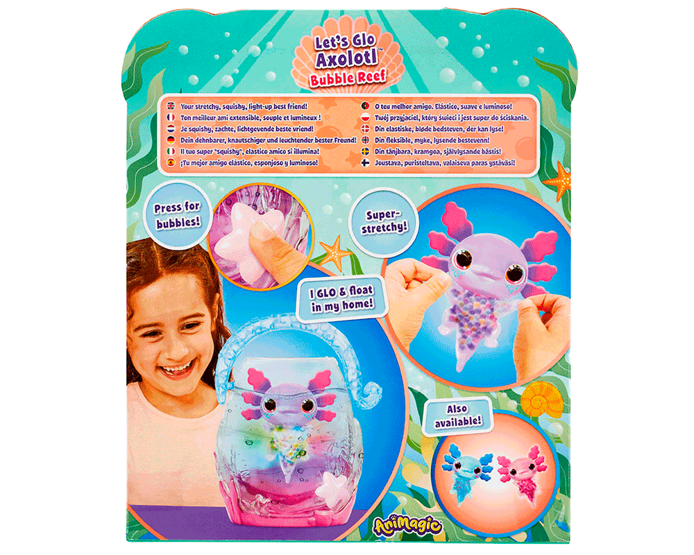 Axolotl Playset con Acuario Animagic Goliath Games