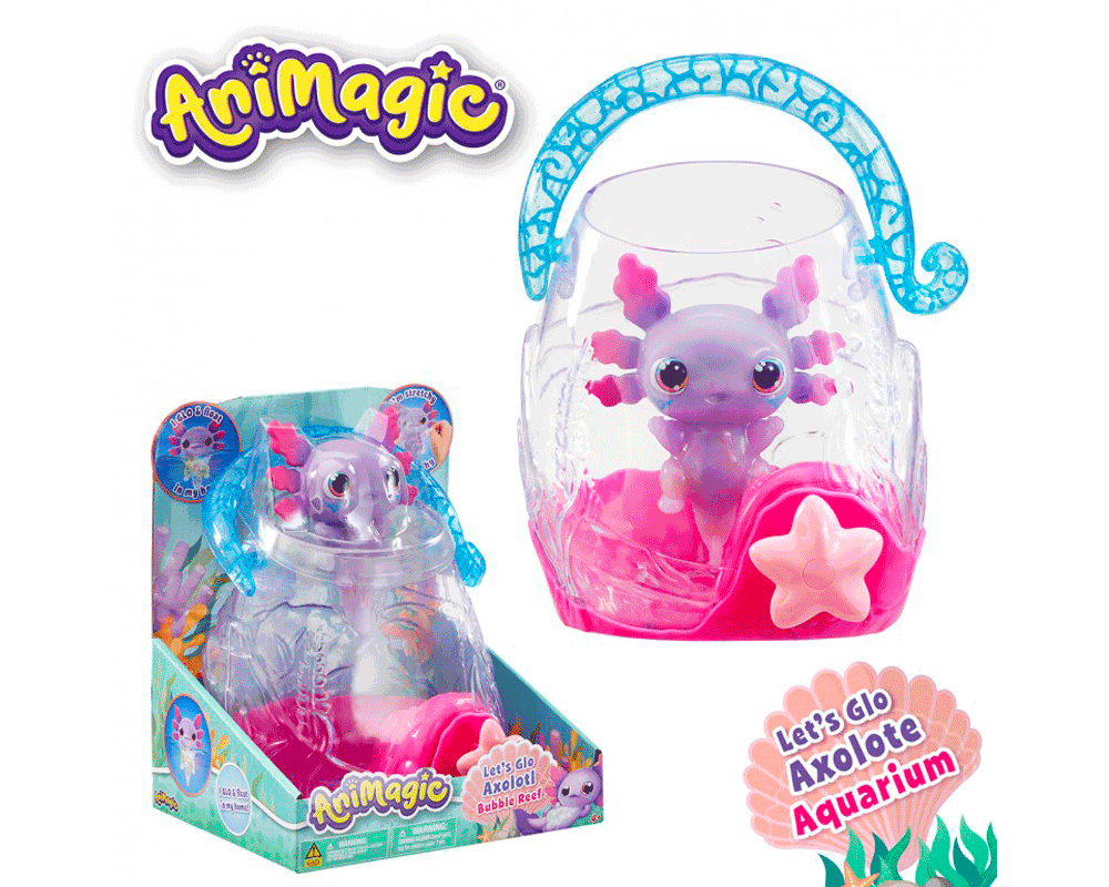 Axolotl Playset con Acuario Animagic Goliath Games