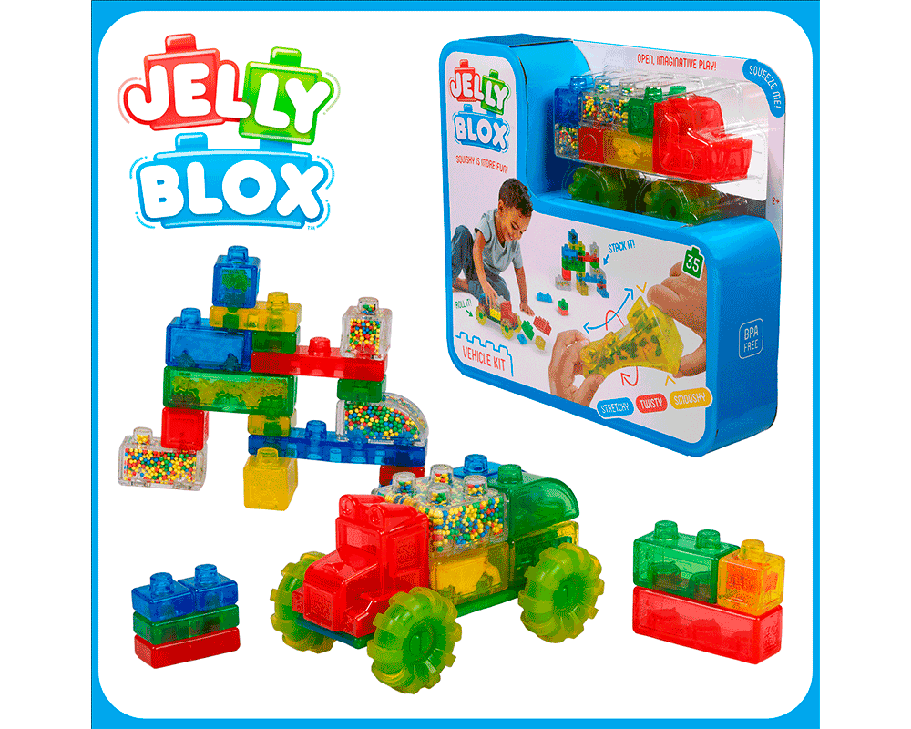 Jelly Blox Vehículo de Almacenamiento Goliath Games