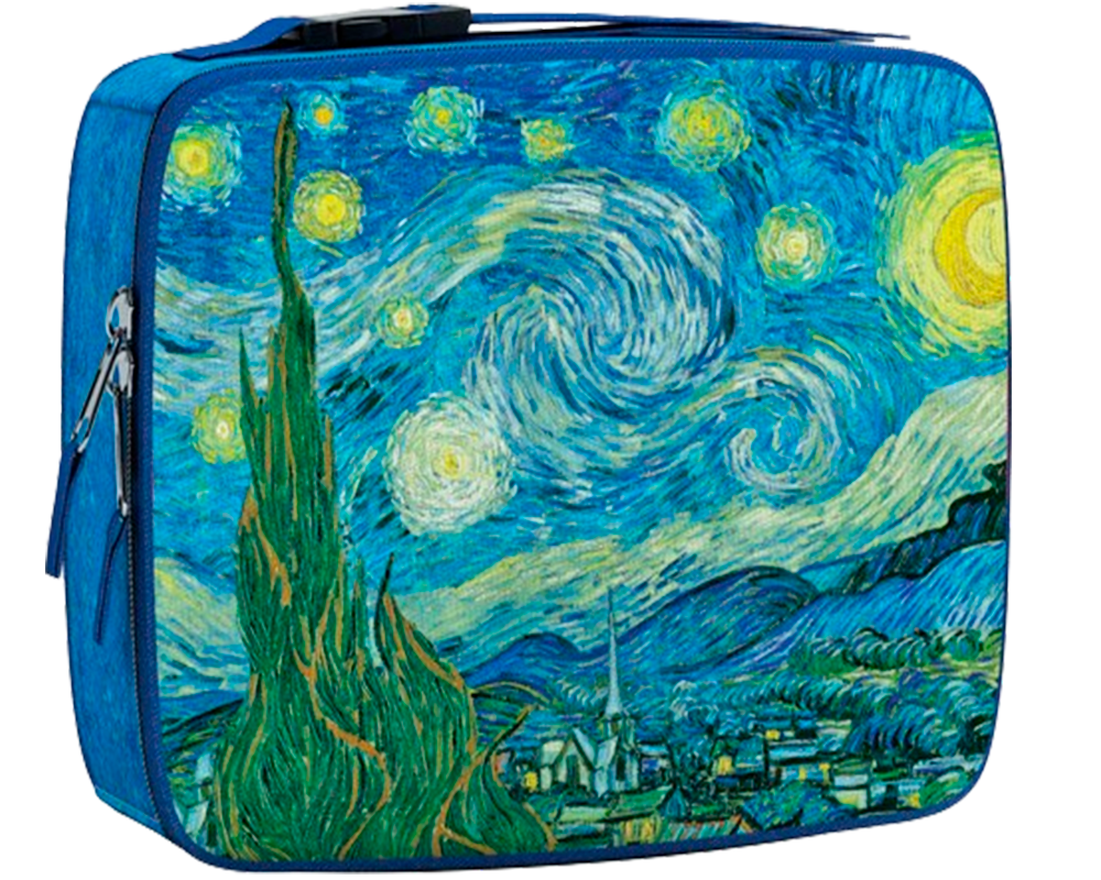 Lonchera, Noche Estrellada de Van Gogh: Rompecabezas 100 Piezas Eurographics