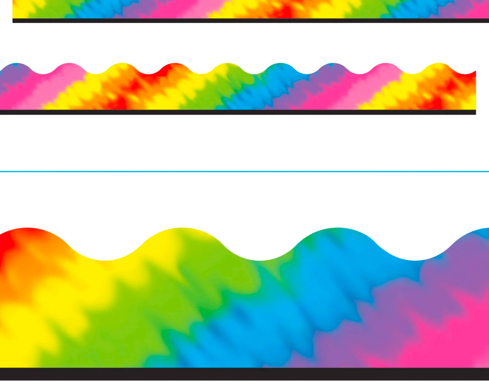 Tie - Dye: Cenefas Trend