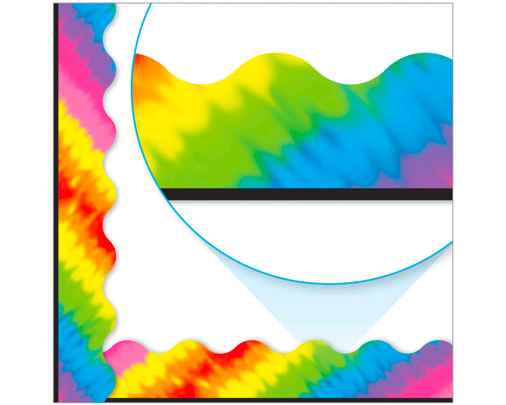 Tie - Dye: Cenefas Trend